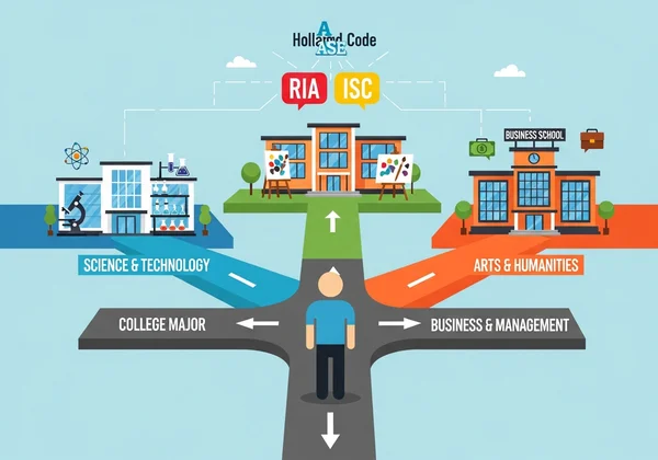 Connecting Holland Code to college majors
