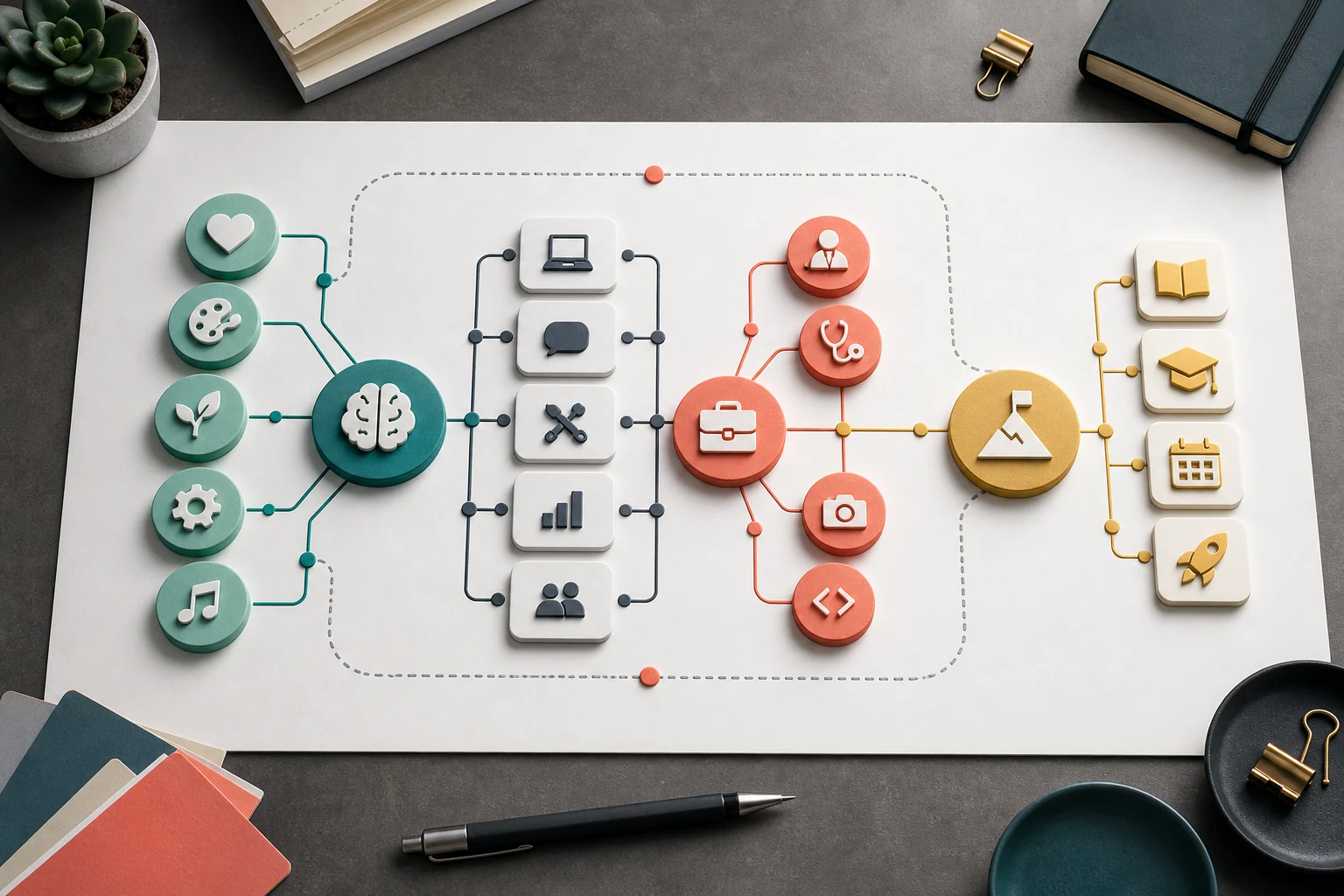 Career options map