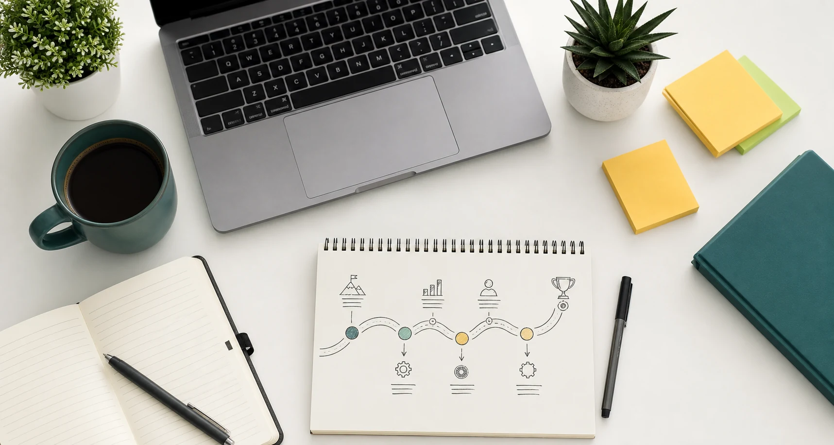Career planning desk